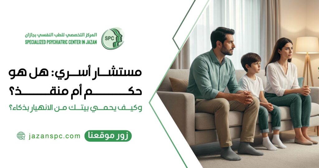 مستشار أسري: هل هو "حكم" أم "منقذ"؟ وكيف يحمي بيتك من الانهيار بذكاء؟