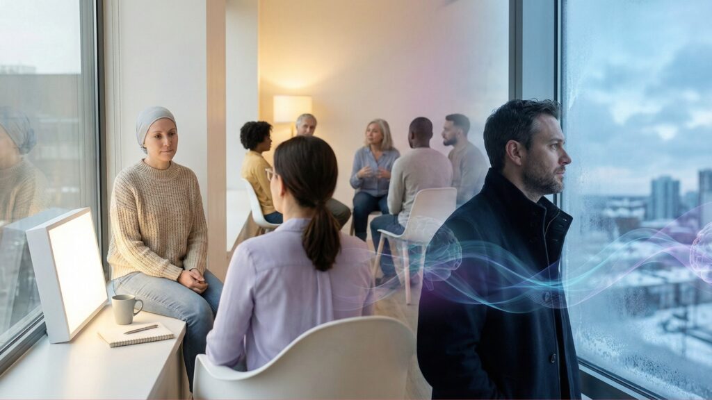 الاكتئاب الموسمي (SAD): دليلك الشامل لفهم الأعراض، الأسباب، وطرق العلاج الفعالة