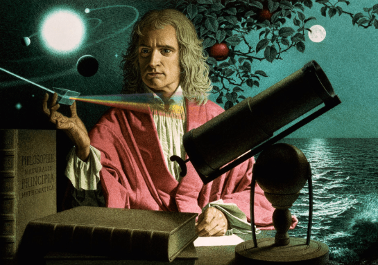إسحاق نيوتن: قوانين الجاذبية.. والعزلة القاسية