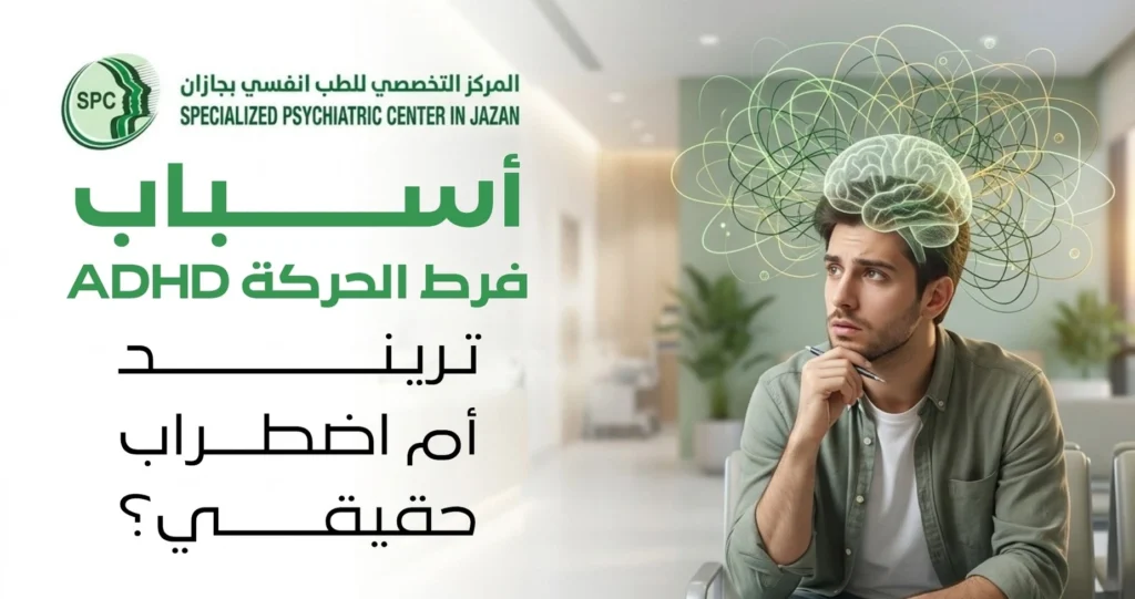 أسباب فرط الحركة ADHD تريند أم اضطراب حقيقي؟